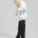 GA CROSS-EMBLEM FUR BLOUSON