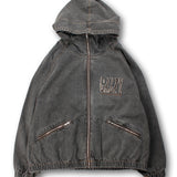 GALFY-ぐるグニャデニムパーカー