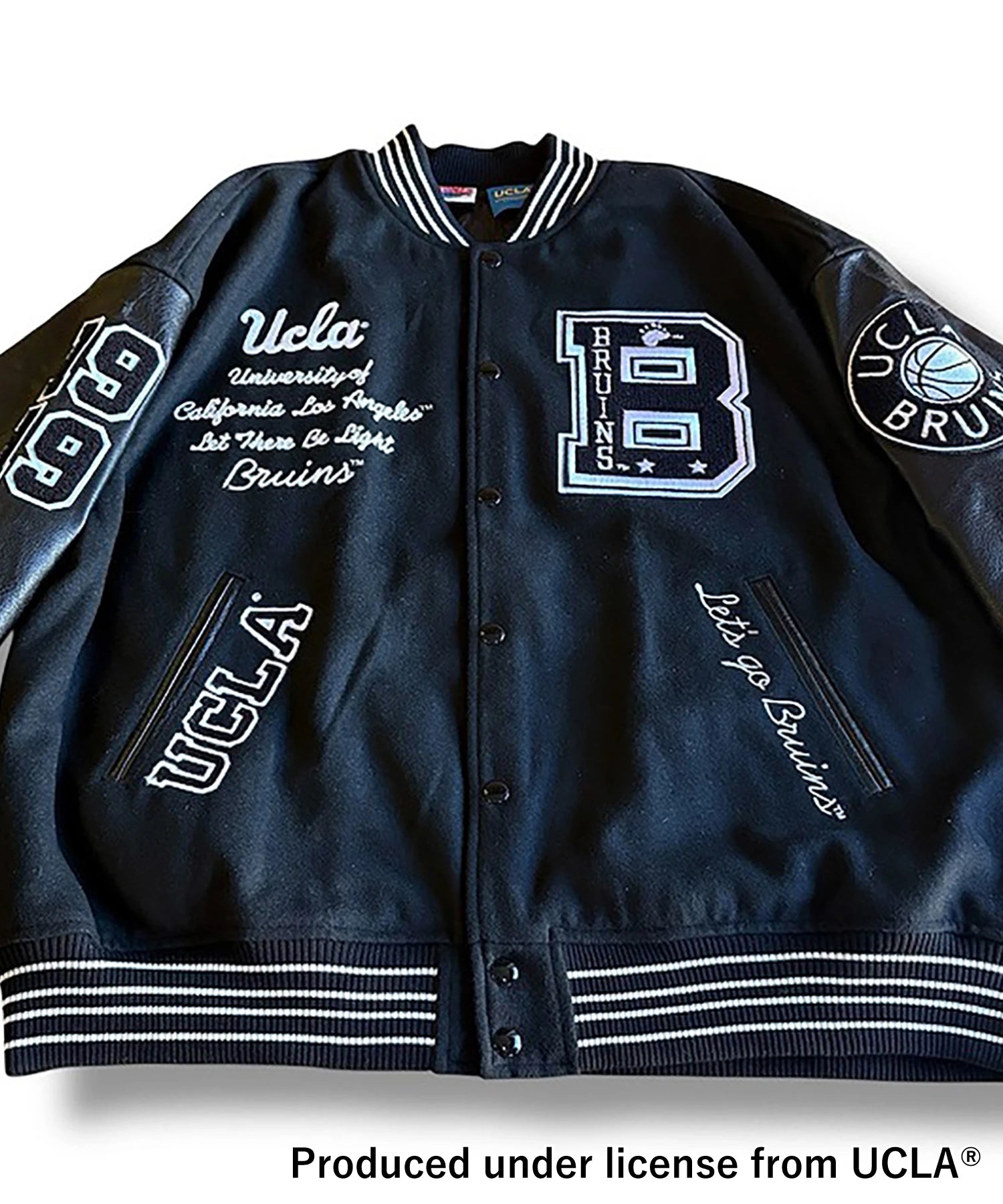 NUTMEG＆UCLA-中綿スタジアムジャケット