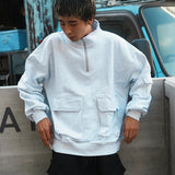 JE-MILITARY HALF ZIP