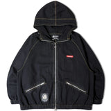 GA×GALFY-安定の別注デニムフードジャケット