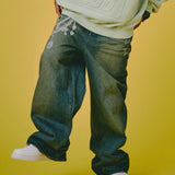 GALFY/ガルフィー ジャラジャラギャル男デニム