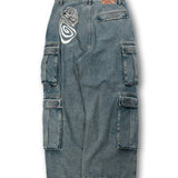 GALFY-ぐるグニャデニムカーゴ