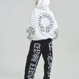 GA CROSS-EMBLEM FUR BLOUSON