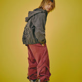 GALFY-ぐるグニャデニムパーカー