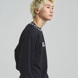 PSG_テックフリース・ジャガード.クルーネック