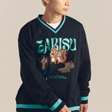 GARISU-チル友Vネックトレーナー