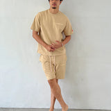 VALENCIANO LOGO HEAVY WEIGHT JERSEY SHORTS