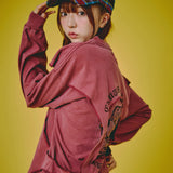 GALFY/ガルフィー 穴の向こうにわんちゃんロンTee