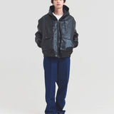 JE-ビンテージPU　A-2タイプ パーカー