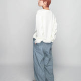 JE-SELECT-ショート丈-WAFFLE SLEEVE T