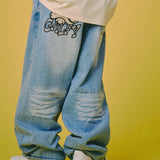 GALFY/ガルフィー ジャラジャラギャル男デニム