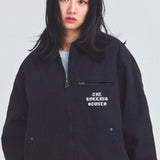 B-TRS-バイカラーデトロイト型　ジャケット