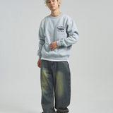 AVIREX -VARSITY LOGO CREW SWEAT