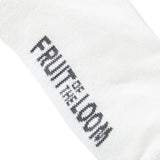 FRUIT OF THE LOOM ｶﾗﾌﾙﾗｲﾝA ｸﾙｰｿｯｸｽ 3Pﾊﾟｯｸ