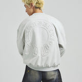 GA SUEDE EMBOSS CREW