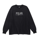 POLER FURRY FONT RELAX FIT L/S TEE