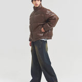 JE-ビンテージPU　パフジャケット