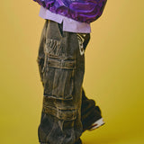 GALFY-ぐるグニャデニムカーゴ