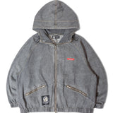 GA×GALFY-安定の別注デニムフードジャケット