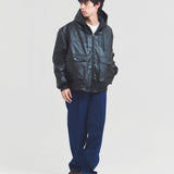 JE-ビンテージPU　A-2タイプ パーカー