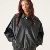 FUBU-Faux Leather Jacket
