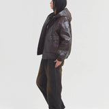 JE-ビンテージPU　A-2タイプ パーカー