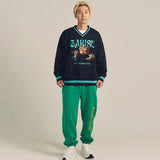 GARISU-チル友Vネックトレーナー