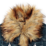 GALFY-ぎゃるちゃんファーデニムJKT