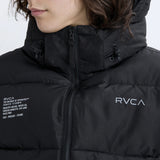 RVCA BACK PRINT PUFFER JKT