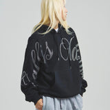 GA STONE BIG-LOGO HOODIE