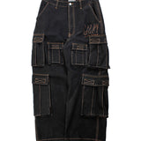 GALFY-ぐるグニャデニムカーゴ