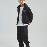 AVIREX -VARSITY LOGO SWEAT PARKA