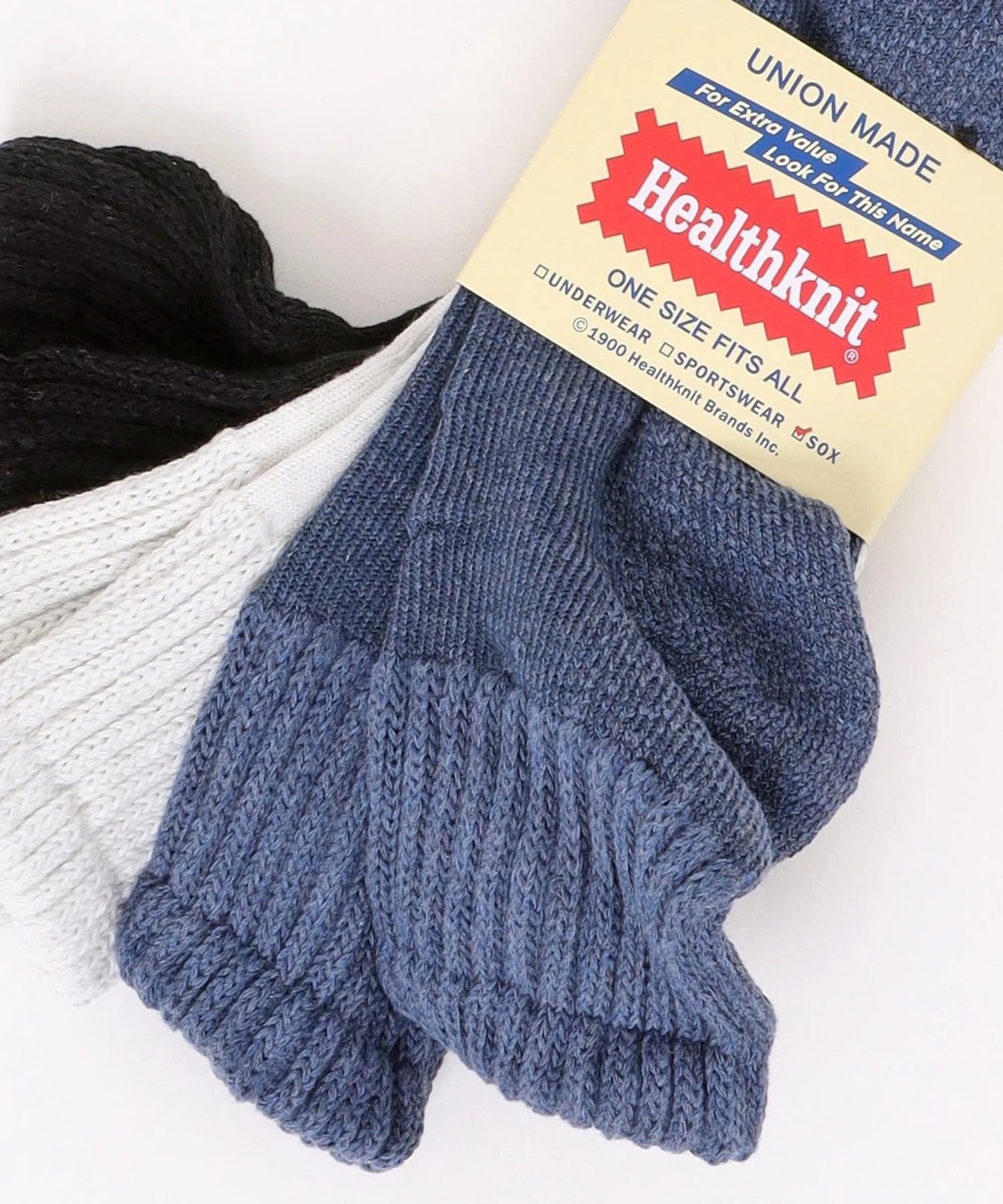 Healthknit Quarter Socks 3足組