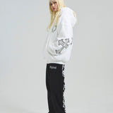 GA CROSS-EMBLEM FUR BLOUSON