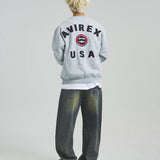 AVIREX -VARSITY LOGO CREW SWEAT