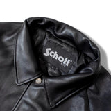 SCHOTT-LEATHER COACH JACKET