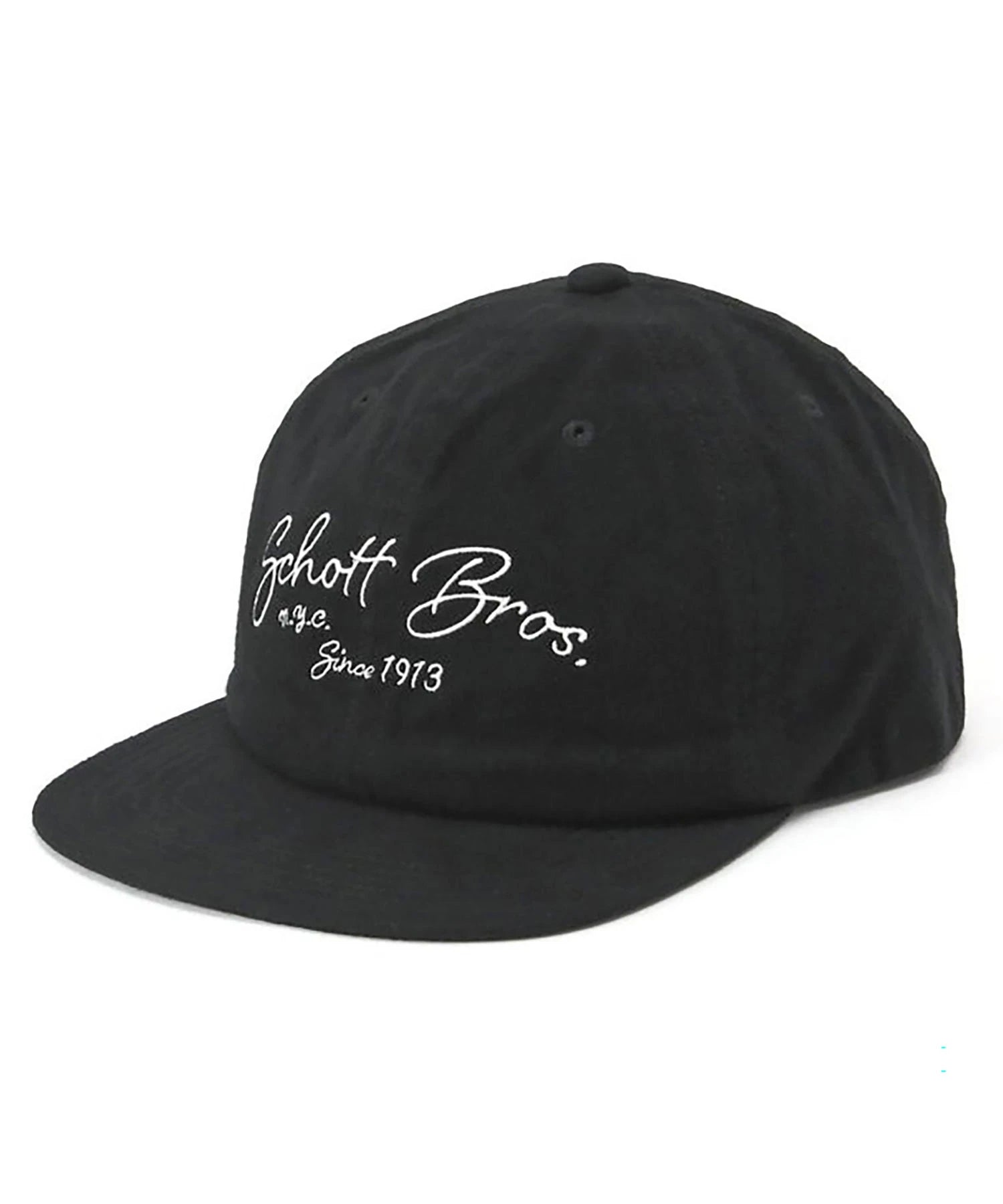 Schott-Cotton Suede EMB Cap