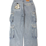 GA×GALFY-安定の別注デニムカーゴパンツ