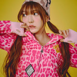 GALFY-フユGAL豹パーカー