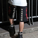 JACKROSE×VANSON×GALFY-骨犬Shorts