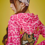 GALFY-フユGAL豹パーカー