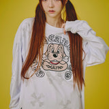 GALFY-ピカピカ骨骨ロンTee