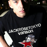 JACKROSE×VANSON×GALFY-星犬Tee