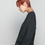 JE-SELECT-ショート丈-WAFFLE SLEEVE T