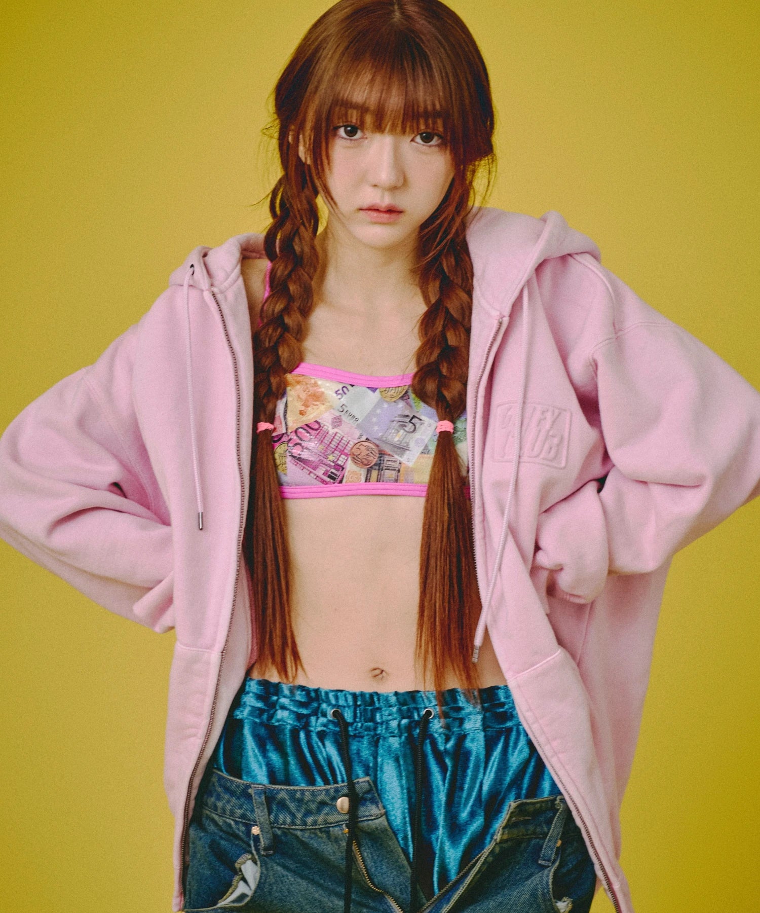 GALFY-CLUBジップパーカー