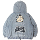 GA×GALFY-安定の別注デニムフードジャケット