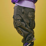 GALFY-ぐるグニャデニムカーゴ