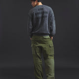 B-TRS-Lips&Tongue ラインストーン-クルースウェット