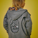 GALFY-穴の向こうにわんちゃんパーカー